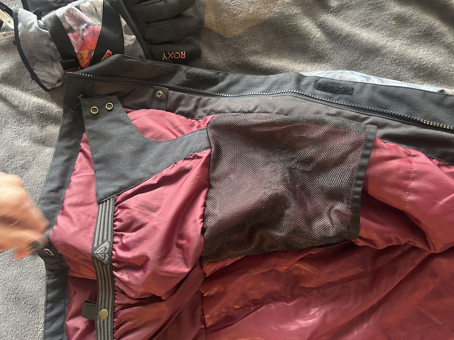Kurtka damska roxy narty snowboard + rekawice
