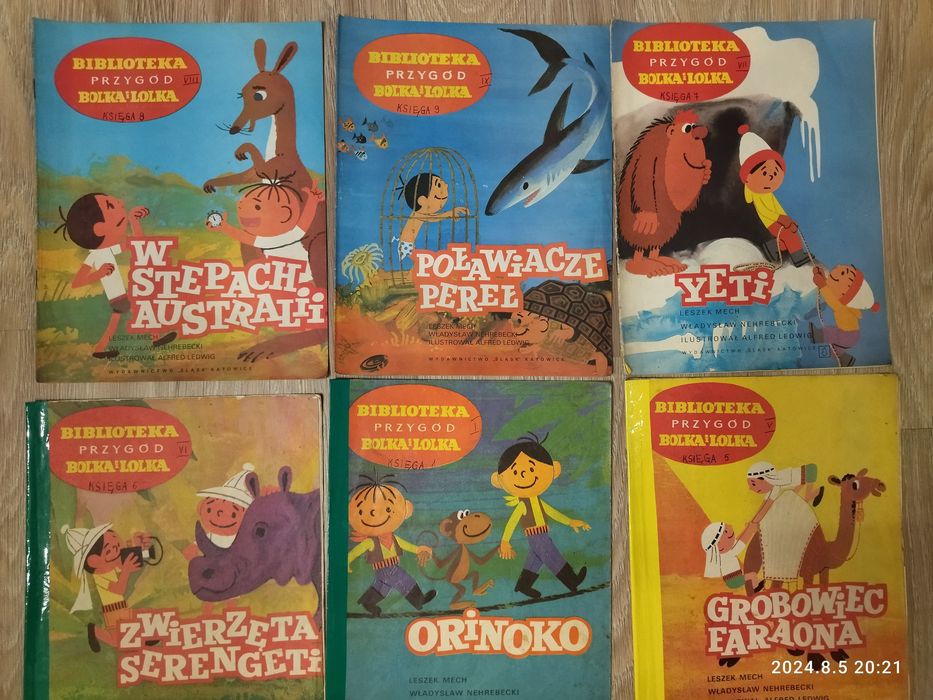 Książki Przygody Bolka i Lolka