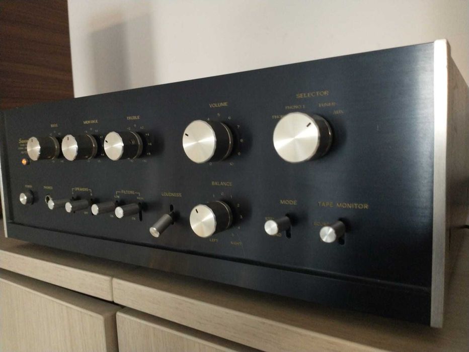 Sansui AU-555A po recapie