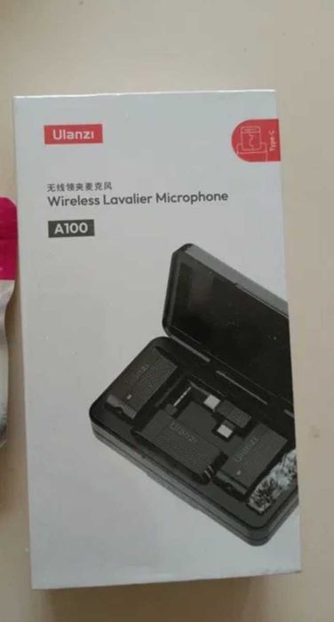 Ulanzi J12 петличний мікрофон Ulanzi A100 айфон телефон Ulanzi V6 AM18