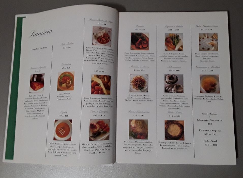 Livro: Cozinhando com o Microondas, como novo!