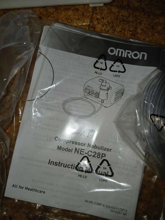 Omron Nebulizador de compressor OMR-C28P   NOVO