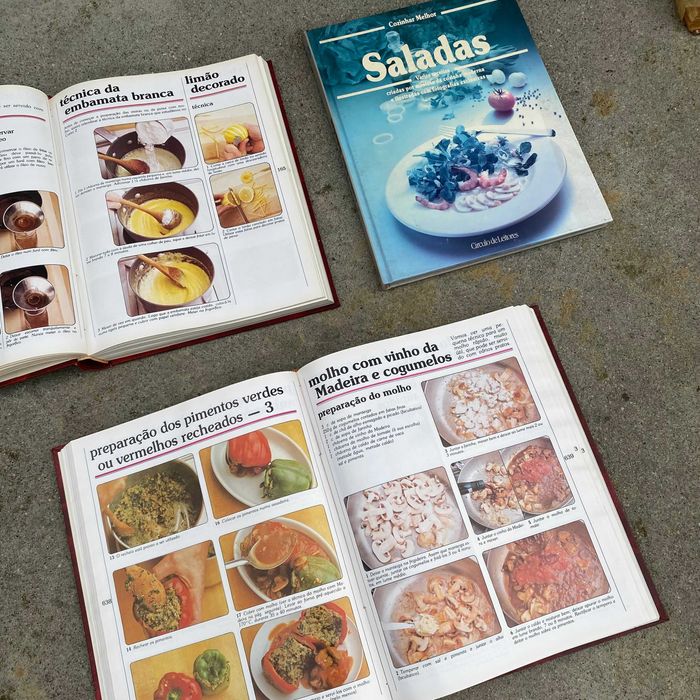 Livros Cozinha e Receitas