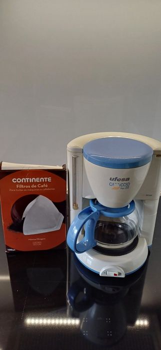 Maquina de cafe cafeteira elétrica UFESA carpacio plus 20 impecável
