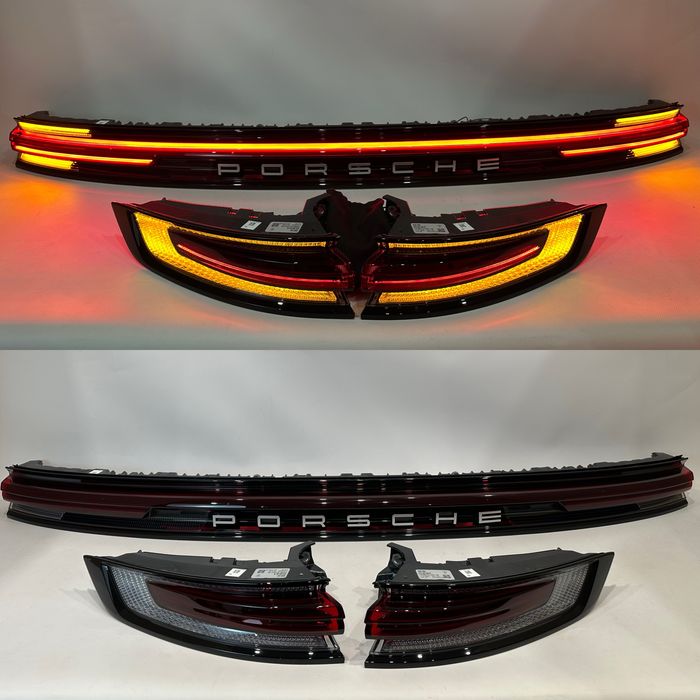 Porshe Cayenne фари фонарі задні стоп ліхтар оптика задня наявність