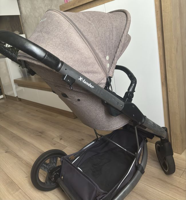 Коляска 2 в 1 X-lander X-Pulse Evening Grey, сіра (90764)