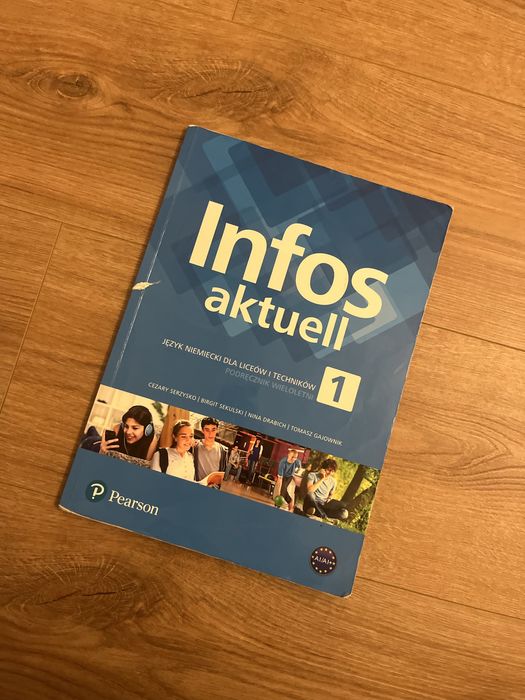 Infos Aktuell niemiecki 1 pearson podręcznik A1/A1+