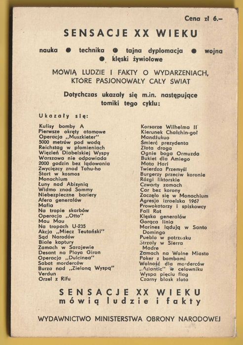 Tajne arsenały - Kazimierz Orski - 1974