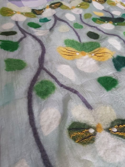 Шалик Шарф Шаль Палантин весна шовк