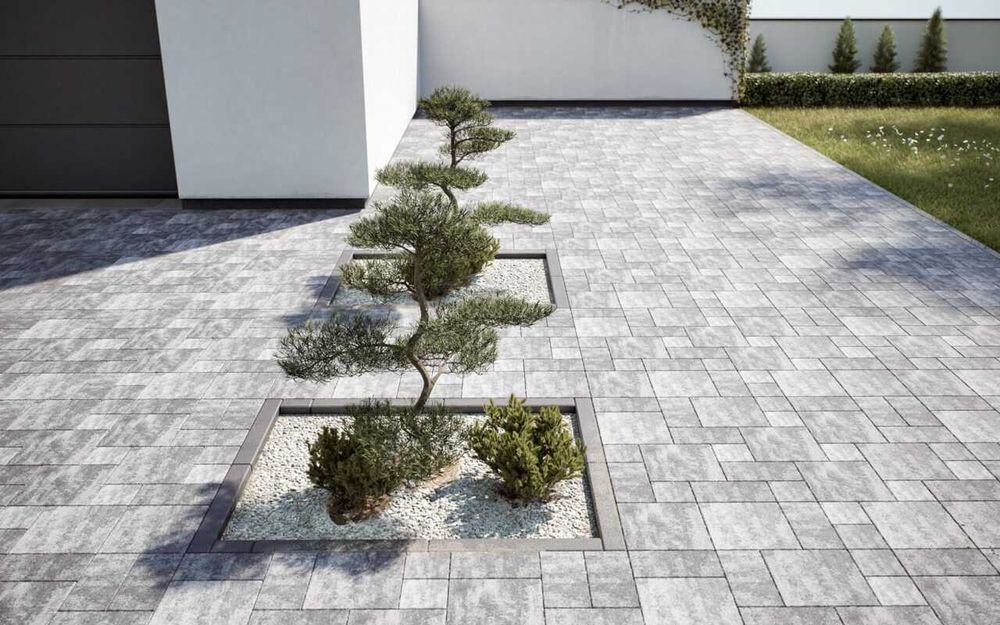 Koska brukowa COMO gr.6 cm melanż kolorów, multicolor BRUK SA