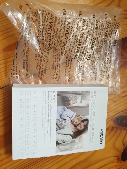 Recaro Citylife wózek spacerowy czarno-szary