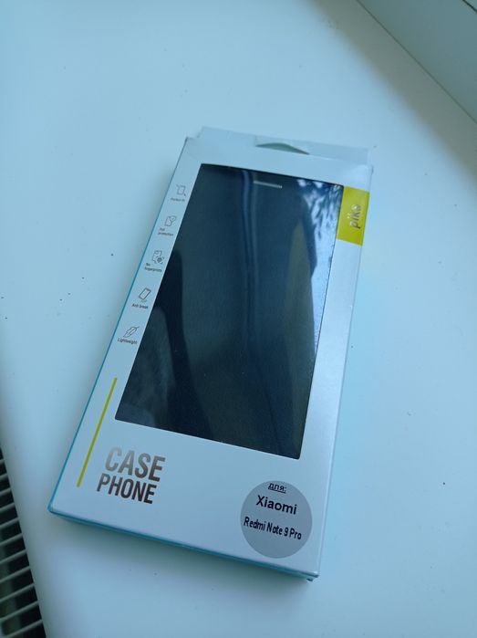 Чохол книжка на Redmi note 9 pro еко шкіра