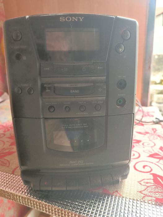 Radio com cd e  cassete