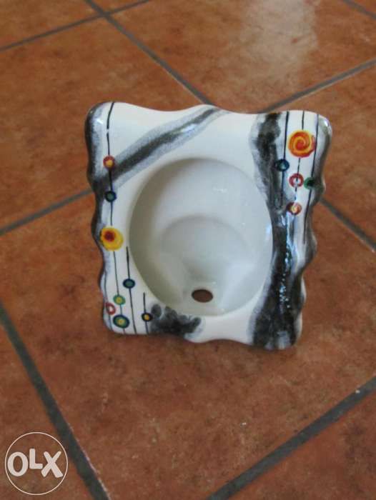 Conjunto decorativo - pintado à mão