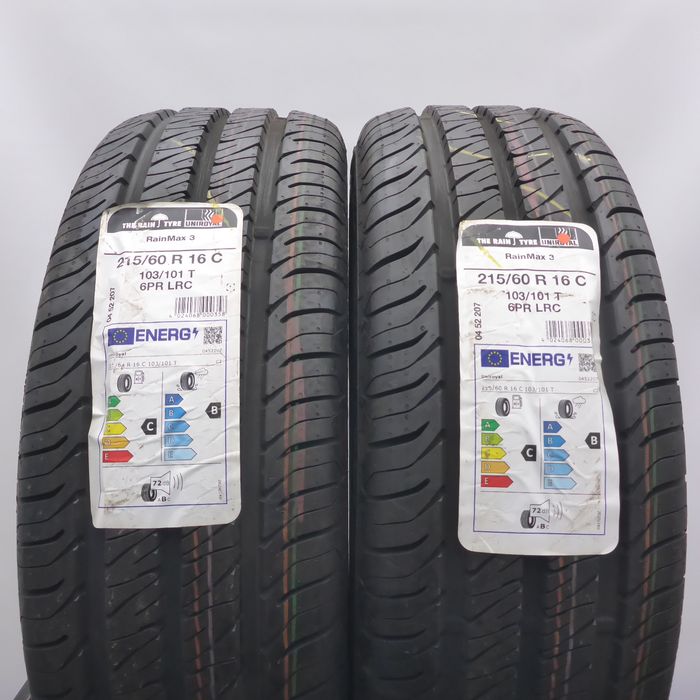 Opony 215/60/16C Uniroyal 215/60R16C 103/101T Letnie 2022 Nieużywane