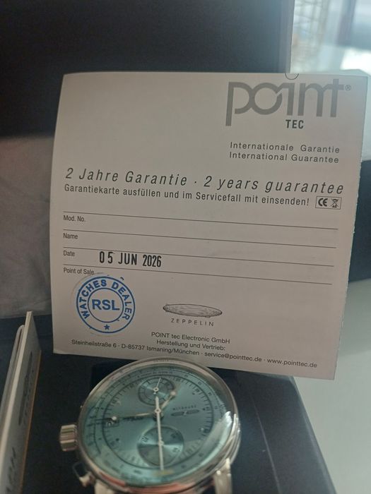 Годинник Zeppelin 100 Jahre 8670-4 Quartz