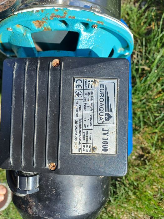 EUROAQUA  JY 1000 Насос для поливу,насосна станція