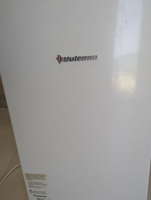 Esquentador Vulcano sensor ventilado de 14 litros para gás natural (ler descrição)