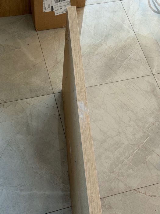 Blat IKEA LAGKAPTEN 140x60 biała bejca imitacja dębu
