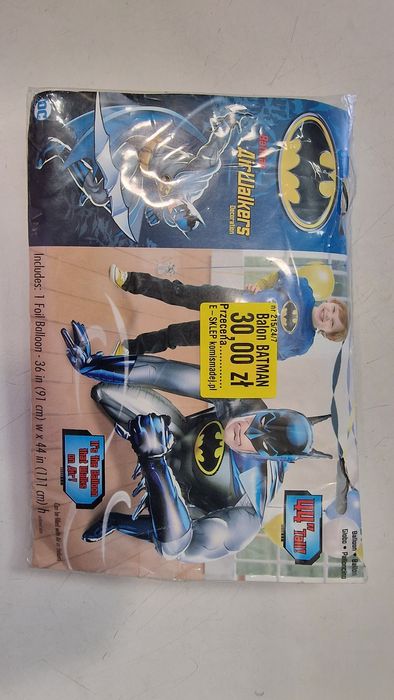 Duży balon BATMAN nowy 111cm x 91 cm Komis Madej Sosnowiec