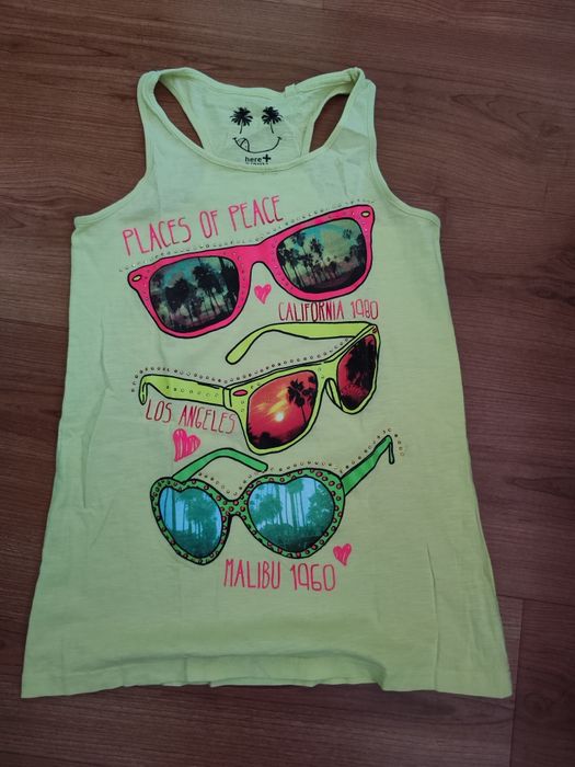T-shirt sem mangas menina da C&A