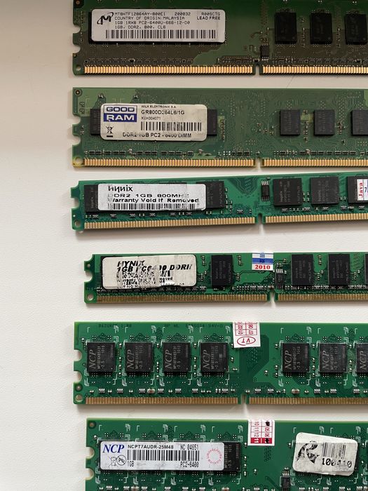 Оперативная память ddr2-1гіг