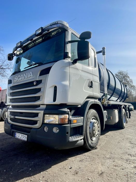 SCANIA G360 asenizacyjny specjalny szambiarka beczka 20m3 Jurop 155