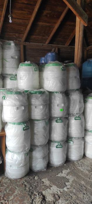 Бідон пластиковий харчовий  10, 20, 35, 45, 55, 65, 75, 80, 100, 120 л