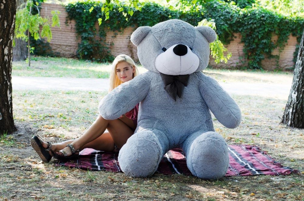 Двометровий Ведмедик Нестор! 240 см.Купити ведмедика