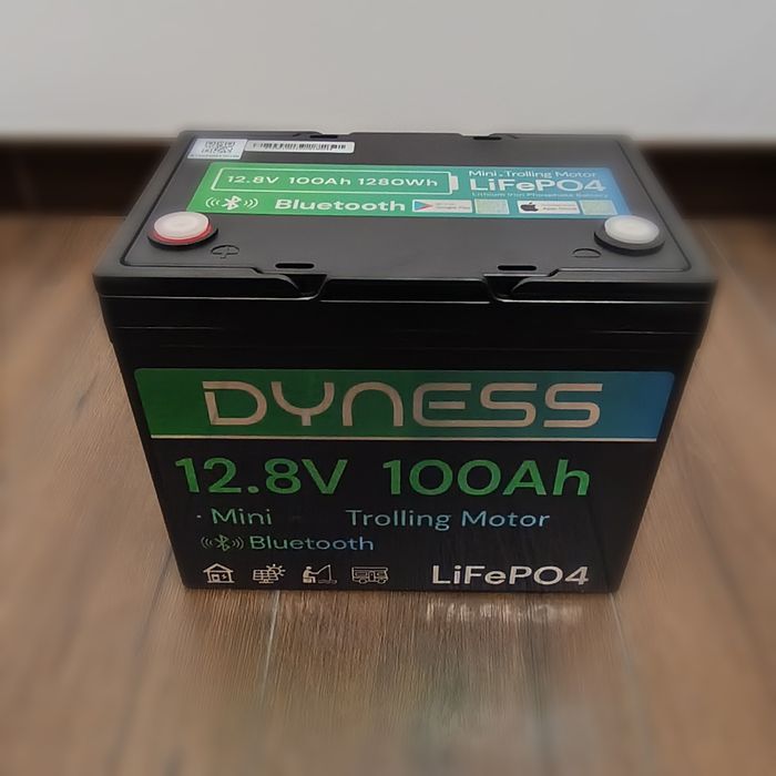 Акумулятор Dyness liFePo4 12.8v 100Ah  з BMS та Bluetooth