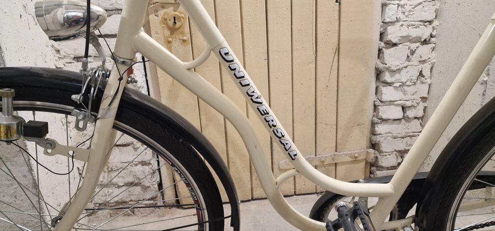 Rower retro, holenderka, damka, Uniwersal