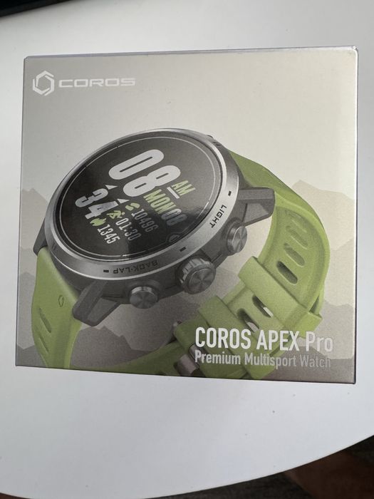 COROS APEX Pro (Szafir + Tytan) | 3 tyg. baterii