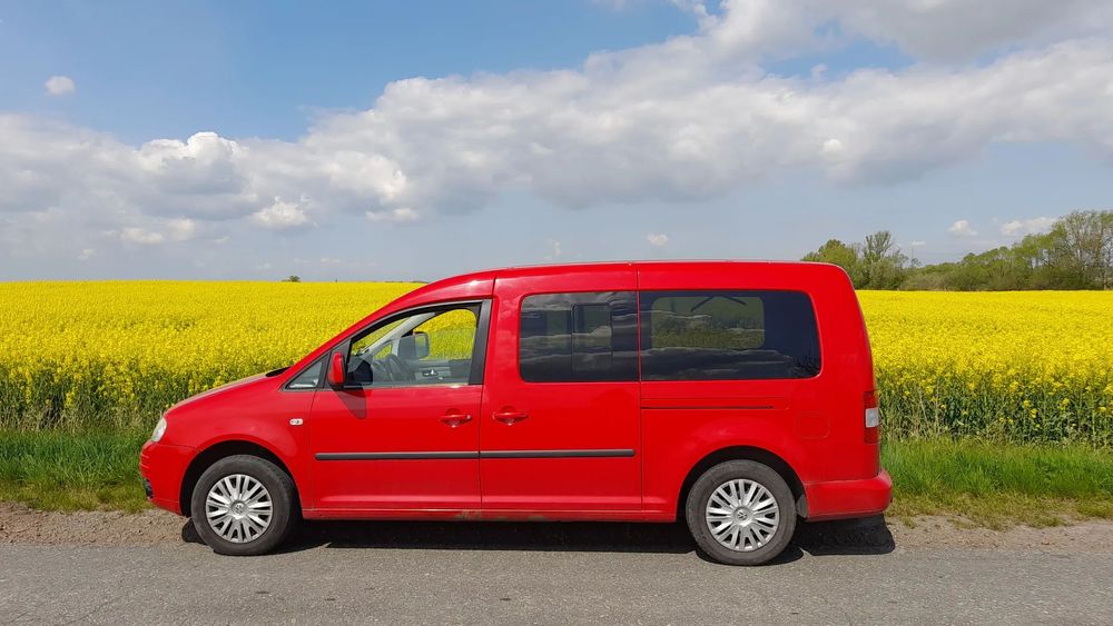 Volkswagen Caddy Caddy maxi z LPG idealny na mini kamper