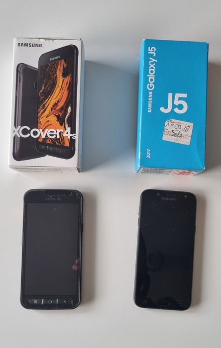 Zestaw 2 telefonów Samsung Galaxy J5 + Samusng Galaxy Xcover 4s