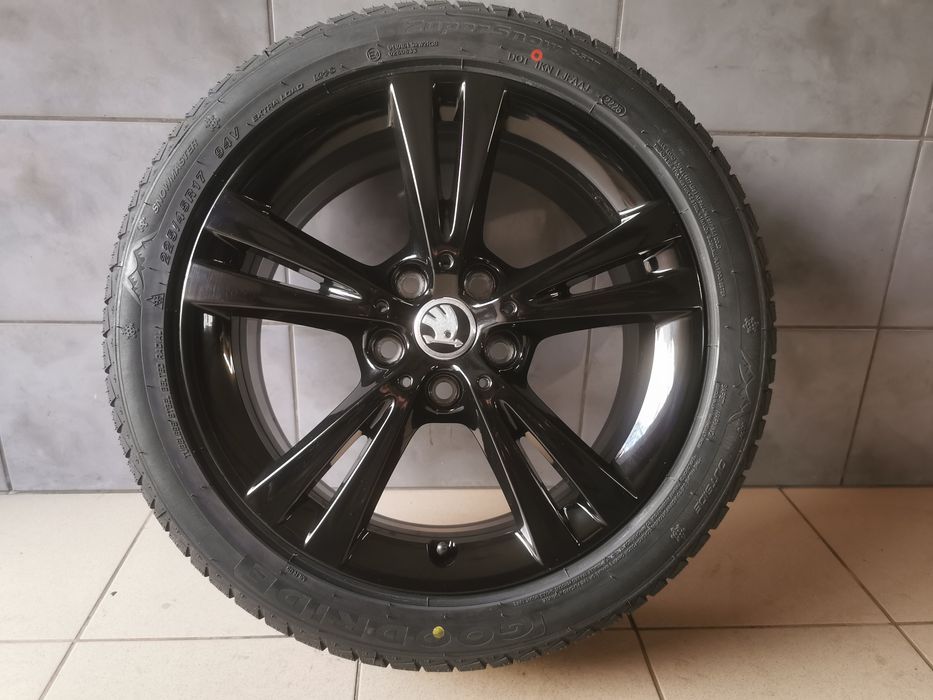 Koła zimowe 225/45R17 Skoda Octavia Karoq VW Golf Audi A3 5x112 Świdni