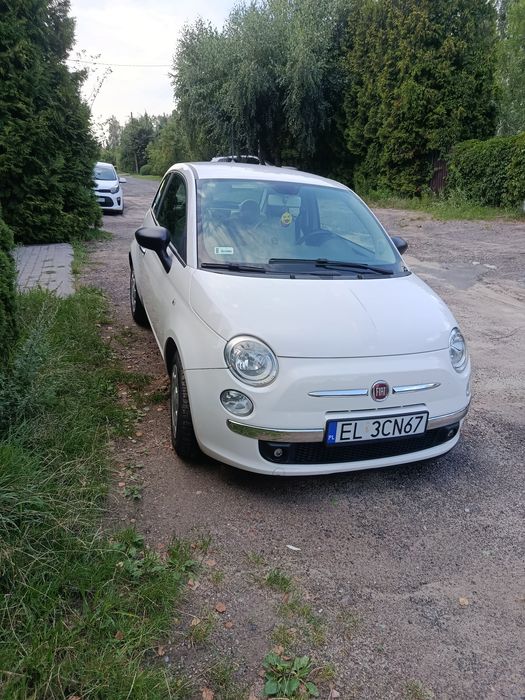 Fiat 500 gaz 2014 r  1.2  klima 105 tys km lodz