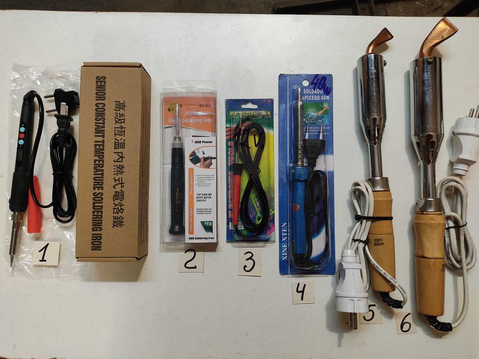 Паяльник с дисплеем , USB, T-12.