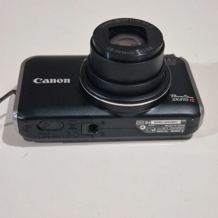 Canon Powershot SX210 IS - 12.1MP - Máquina fotográfica digital