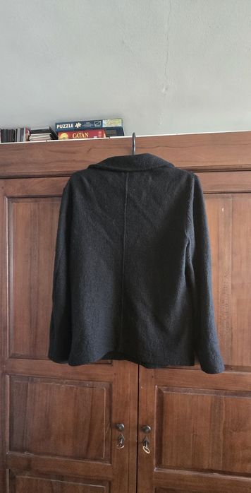 100% wełna czarny żakiet