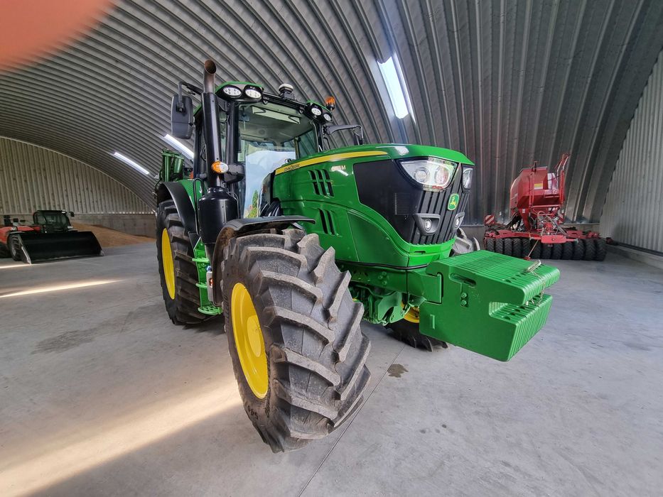 john deere 6155m auto quad pod gps autotrack 172KM 638mtg jak nowy