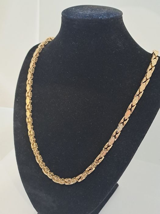 Łańcuszek splot CARTIER 585 Nowy