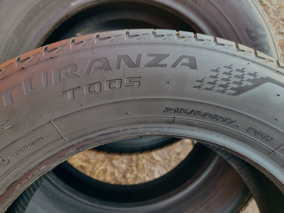 Opony letnie 215/60/17 Bridgestone 4723r. Montaż gratis. Wysyłka.