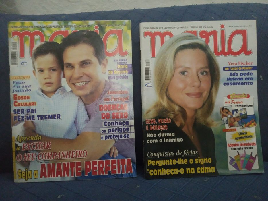 16 Revistas MARIA, anos 2000