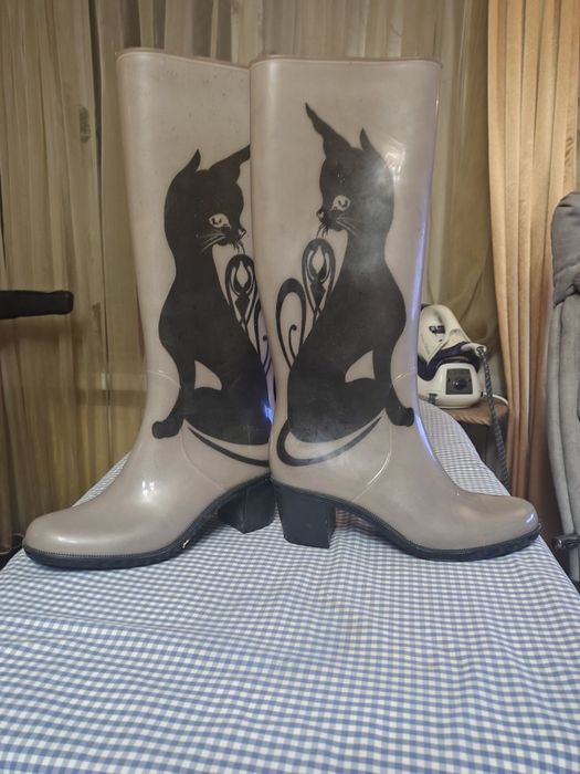 Гумові чобітки з малюнком