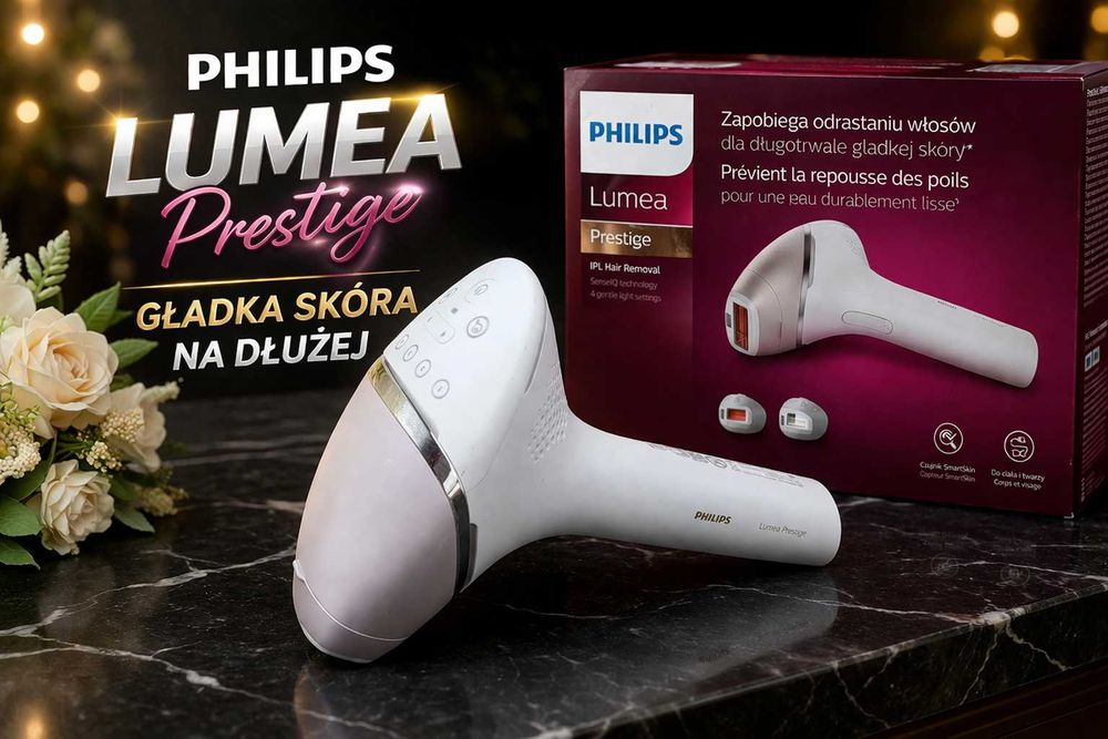 PHILIPS LUMEA PRESTIGE IPL BRI953 Depilator Laserowy Komis Redi