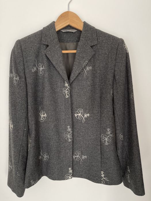 Conjunto saia/casaco Caroll, tamanho 36