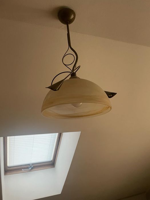 Lampa sufitowa używana