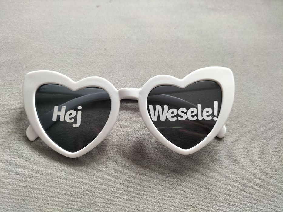 Okulary w kształcie serca