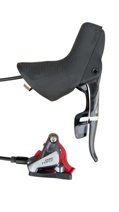 Prawa klamkomanetka, tylny hamulec Sram Force 11s, DoubleTap, Flat mount, nowy (2135FM)
