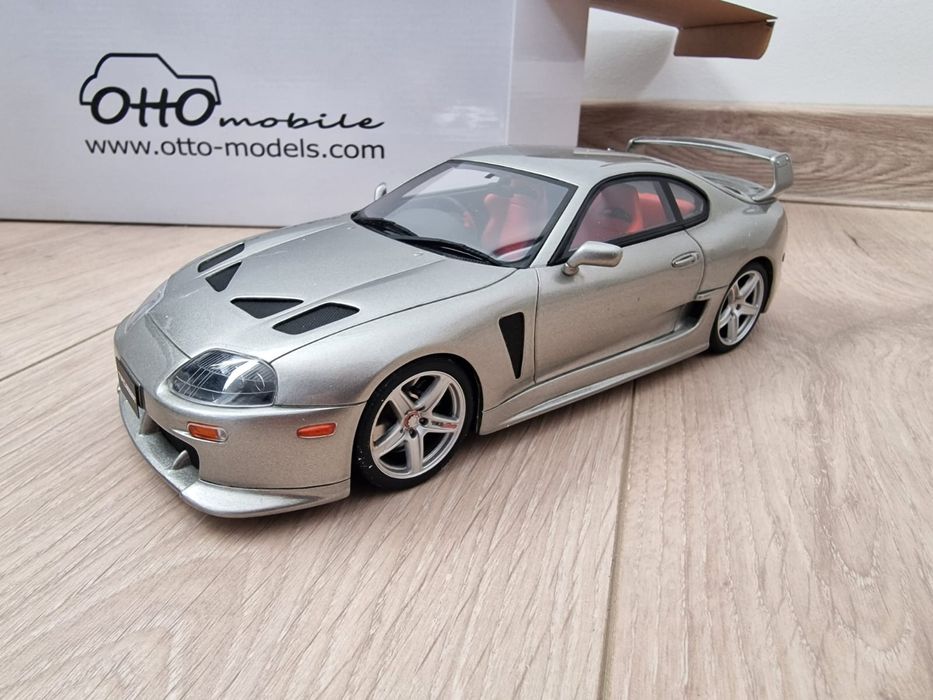 Toyota Supra MK4 3000GT TRD Silver Otto 1/18 Gniezno • OLX.pl